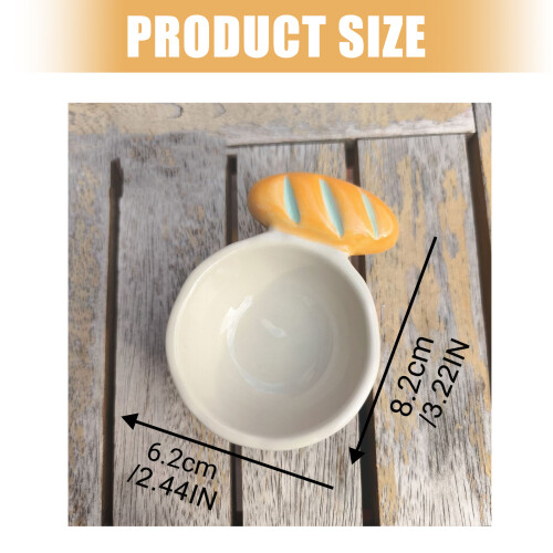 Innovative Ceramic Plate Small-Coffee color Salt water alkali 2