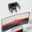 Compactly Wall Shelf For WiFi Equipment Double Slot-Black 2