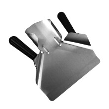 Cuillère à pop-corn pour frites en acier, pour la cuisine-E