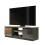 TV Unit 120cm Aura - Dark Grey with Gloss Doors 3