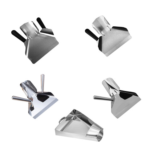 Cuillère à pop-corn pour frites en acier, pour la cuisine-E 2