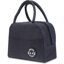 Isolierte Lunchtasche fürs Büro, umweltfreundliche Aluminiumfolie hält Lebensmittel frisch, auslaufsichere Kühltasche aus hitzebeständigem und