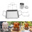 Versatiles BBQ Meat Rack With Multiple Use Functionality For 2