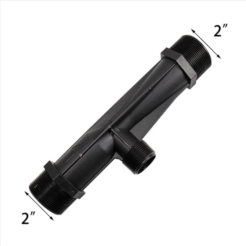 Sistema de fertilização Venturi 5X 2 polegadas com rosca macho, seringa injetora automática Venturi para irrigação. 2