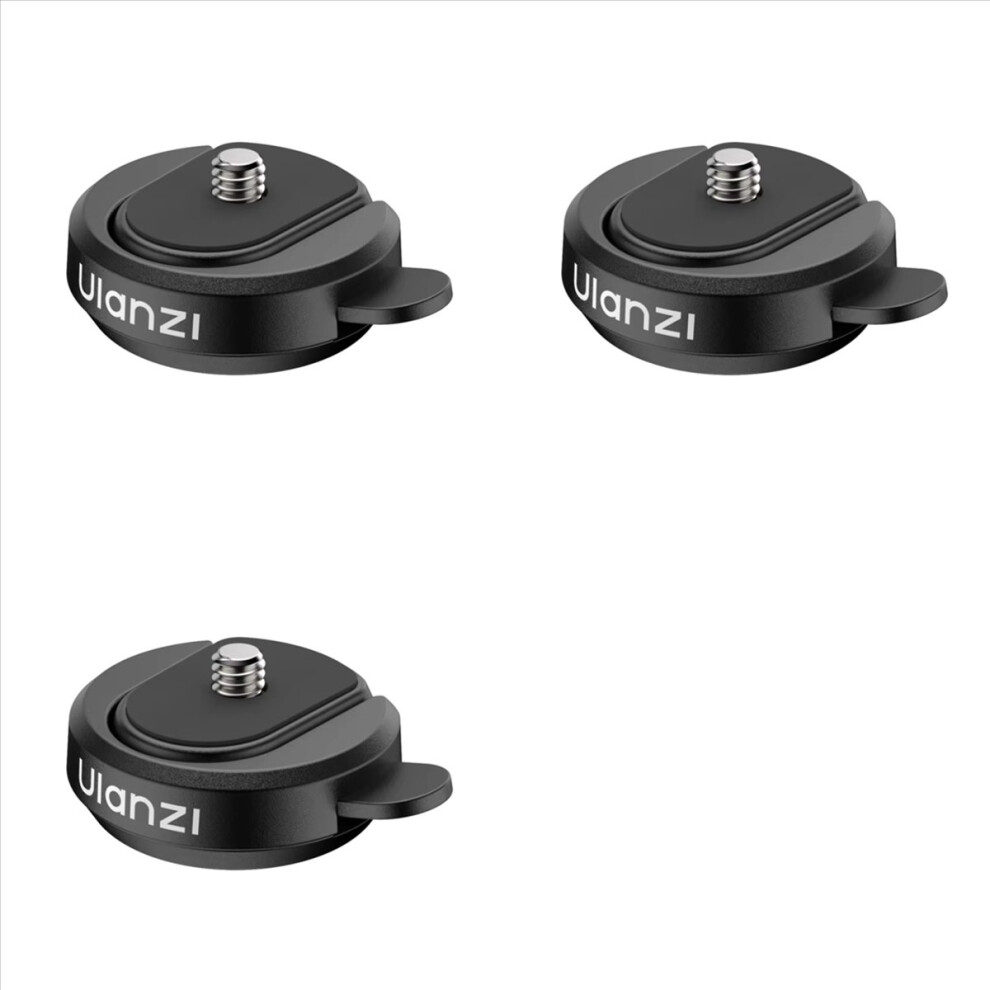 3X Quick-Release Basic Kit/Backpack Clip For Travel Photography Action Cameras Adapter With 1/4Inch Thread Ck01 4852070775663
