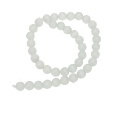 Elegante Kreationen: 10 mm glatte Natursteinperlen, Katzenaugenperlen für die Schmuckherstellung im Unisex-Stil und vielfältige