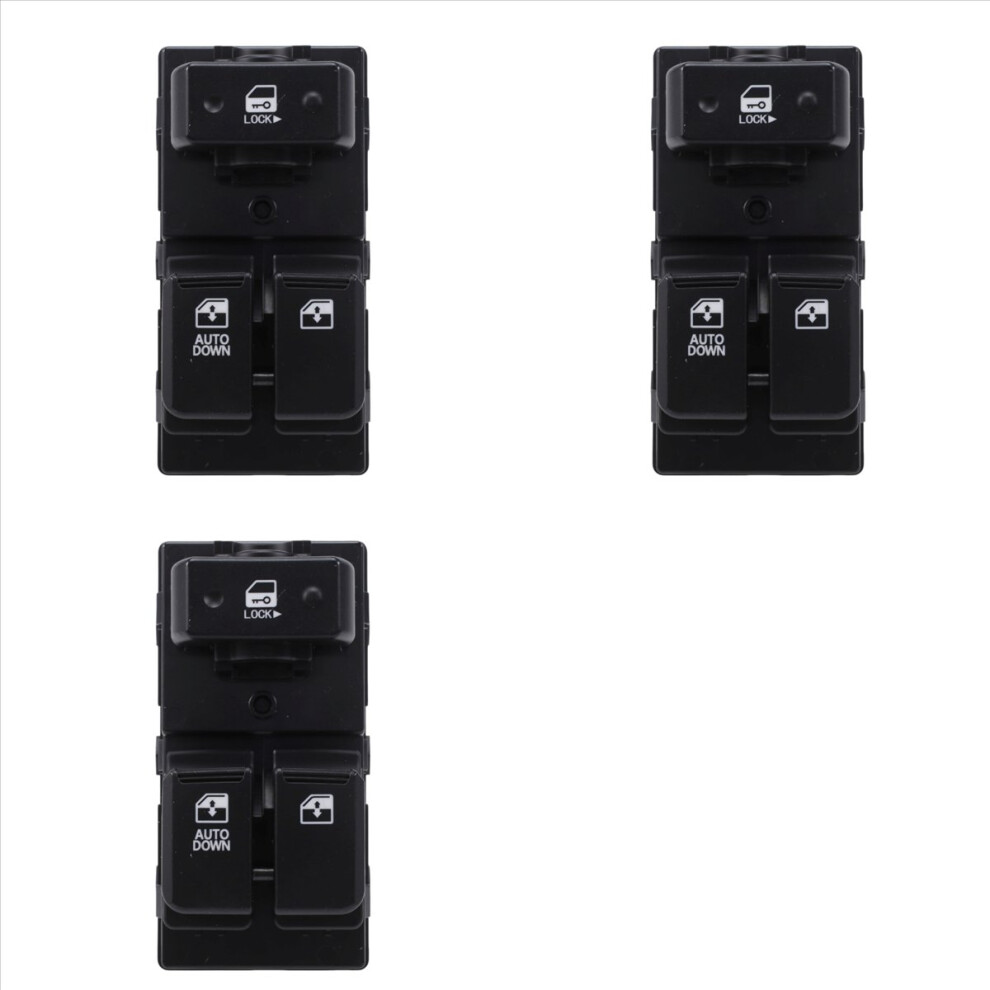 3X 93571-4H110 Electric Window Switch Auto For H1 Starex I800 Grand 2007-2016 Black 4852070767293