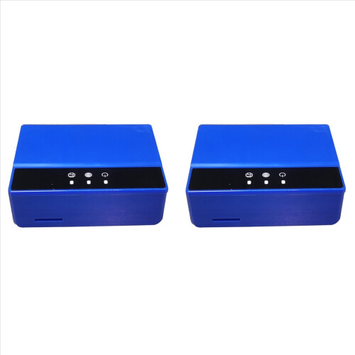 2X WiFi Ethernet Bluetooth Print Server, Transform Your USB Printer Into A Wireless Printer. EU PLUG