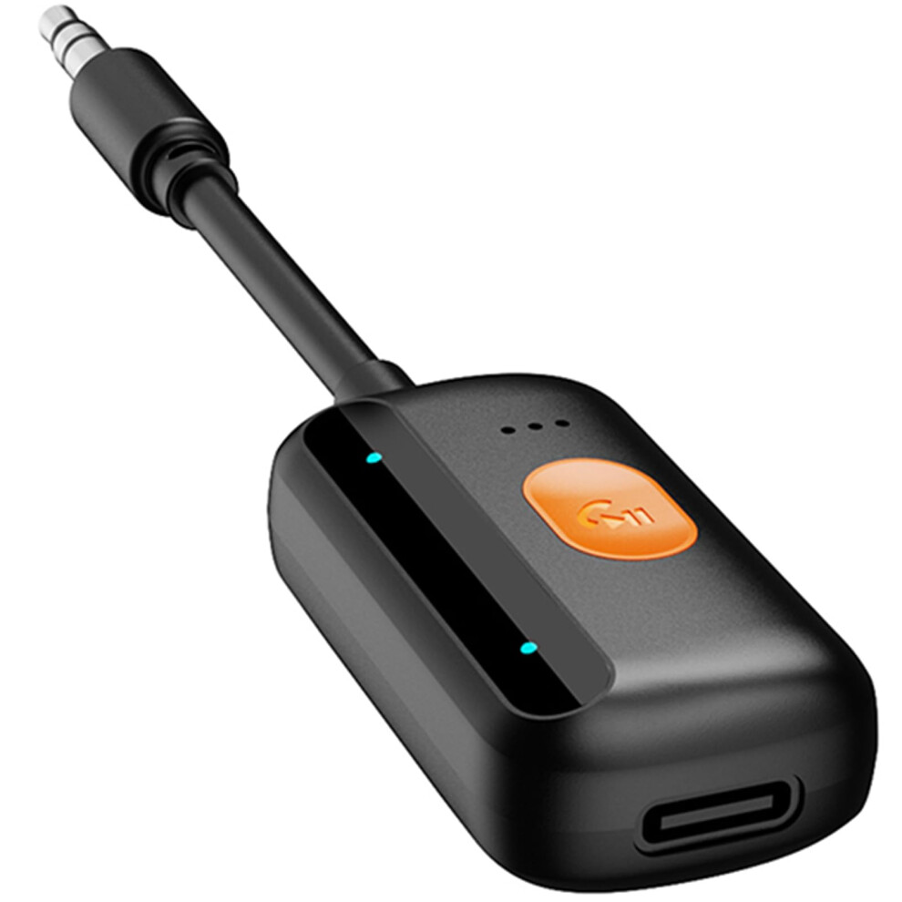 Bluetooth 5.4 Aux Car Adapter With Noise Cancelling Audio, 12H Battery, Wireless Receiver For Stereo 9001264067830