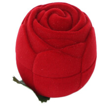 Jubiläumsgeschenk, beflockte Schmuckschatulle für exquisites Design, geeignet für verschiedene Anlässe