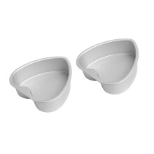 Moules à gâteaux en forme de cœur, 2 pièces, facile à-10 pouces