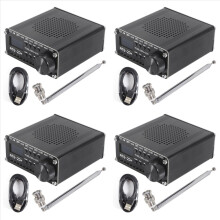 4X Si4732 ATS-20+ ATS20 kannettava lyhytaaltoradiovastaanotin SDR-vastaanotin FM AM (MW SW) ja SSB (LSB USB) antennilla