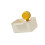 Plastic Rotating Kitchen Sink Basket Efficient Filter-Beigee 1