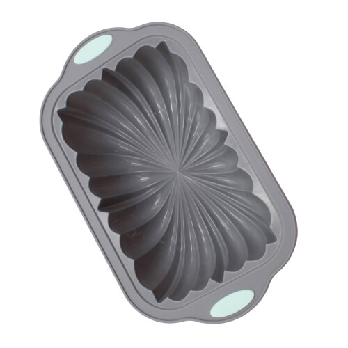 Smooth Front Silicone Toasts Pan Dishwasher Safe-Flower shaped