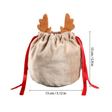 Sacs à cordon en velours élégants, parfaits pour les cadeaux de mariage, résistants pour une utilisation durable, sacs de rangement pour les