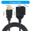 Clear HDMI1.4 Cable Type E Interfaces for Highly Speed Data 3
