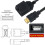 Clear HDMI1.4 Cable Type E Interfaces for Highly Speed Data 5