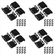 Ventilatorbeugel Dubbele ventilator Computerradiatorhouder voor videokaartkoeling DIY-ondersteuning 80MM/90MM/120MM/140MM (16 stuks)