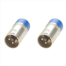 Resistencia de terminación DMX512 (2 x XLR de 3 pines) para cabezales móviles de iluminación multiplex digitales, escenarios de iluminación