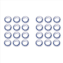 24 Pack Bearing Replacement Wheel for Pool Cleaner C60 C-60 180 280 Swimming Pool Cleaners Parts