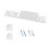 Support de disque vinyles en cours de lecture, support-Blanc 1