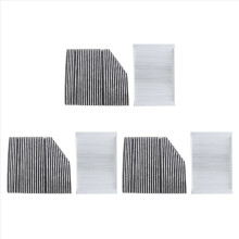 Kit de 6 filtres d'habitacle pour Mercedes-Benz Classe C W205 A205 C205 S205 (modèles 2013-2019) - Filtres pour climatisation extérieure intégrée