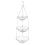 3 Layer Hanging Wire Basket For Fruit Vegetable Storage-1 pack 1