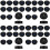 48 Pack Replacement Solar Light Parts Solar Light Replacement Tops Waterproof LED Solar Panel Lantern Lid Light Outdoor 1