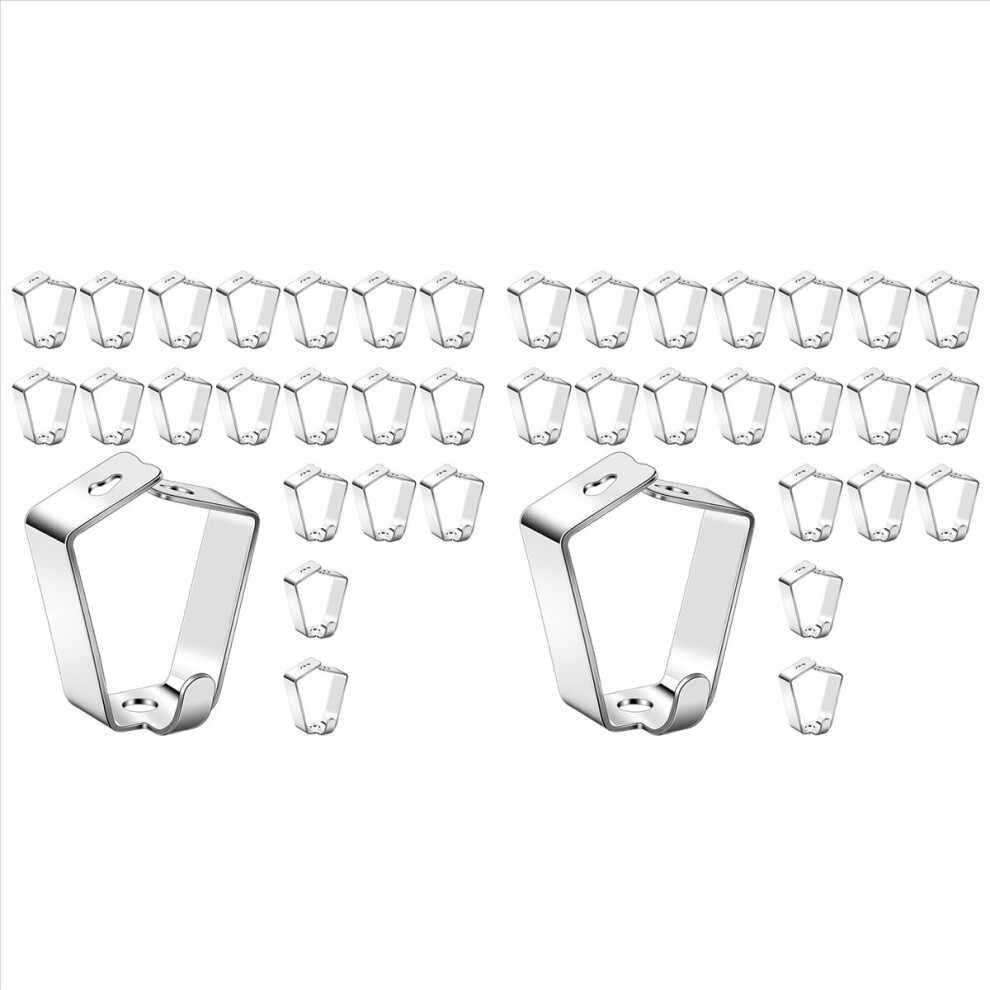 40 Pack Adjustable Picture Hanging Hook Rail Hanger Hooks For Art Hanging Systems And Other Picture Display Systems 4852070781329