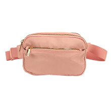 Justerbare bæltestropper til mænd og kvinder, alsidig crossbody-taske med slidstærkt ripstop-stof, vandtæt talje- og hoftebælte til