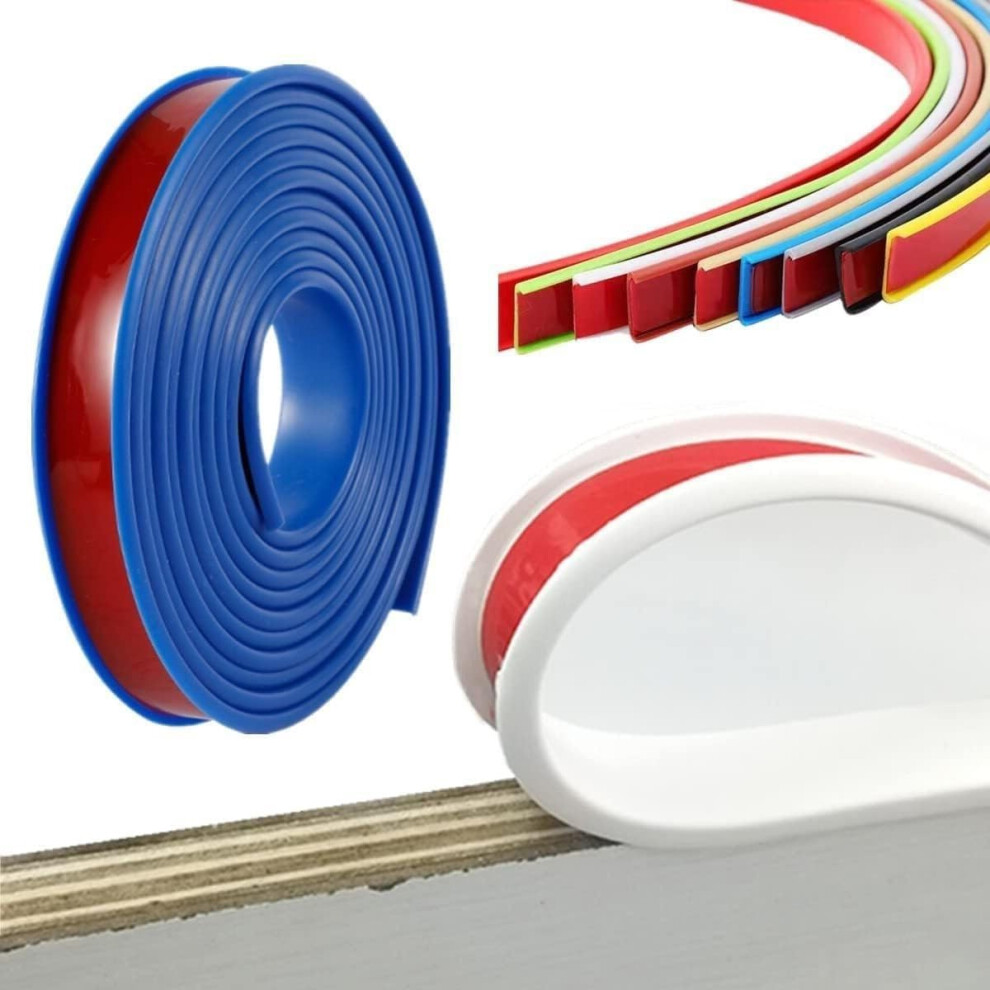 22Mm Tpe Edge Protector Strip For Furniture Ushaped Selfadhesive Child Safety Guard Blue