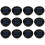 48 Pack Replacement Solar Light Parts Solar Light Replacement Tops Waterproof LED Solar Panel Lantern Lid Light Outdoor 3