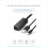 Adaptador Ethernet Micro-USB 3X 10/100Mbps para placa de rede USB para RJ45 3