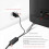 Adaptador Ethernet Micro-USB 3X 10/100Mbps para placa de rede USB para RJ45 7
