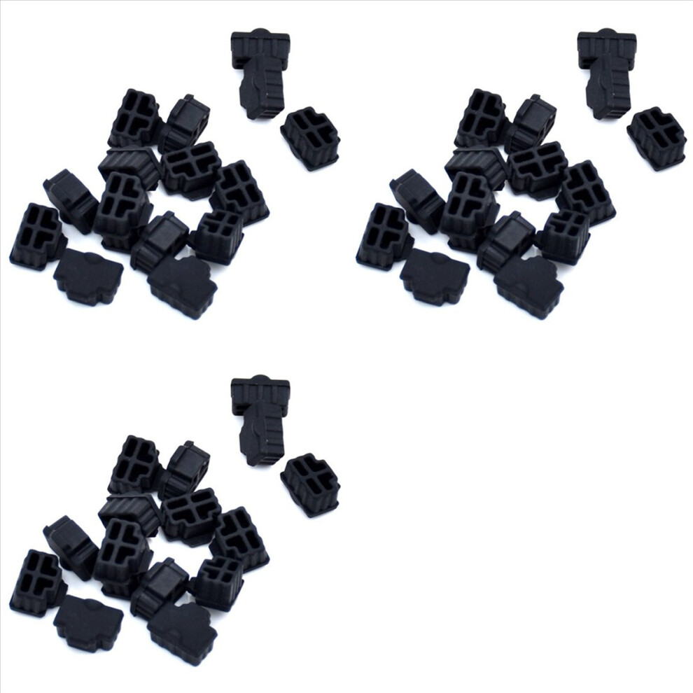 90X Rj45 Silicone Dust Plug Dust Cover Dust Cap Router Switch Network Cable Interface Computer Network Cable Dust Cap 4852070777728
