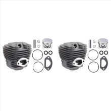 2x cilinderzuigerpakkingset Chinese 5800 58cc kettingzaagmotor gereviseerd