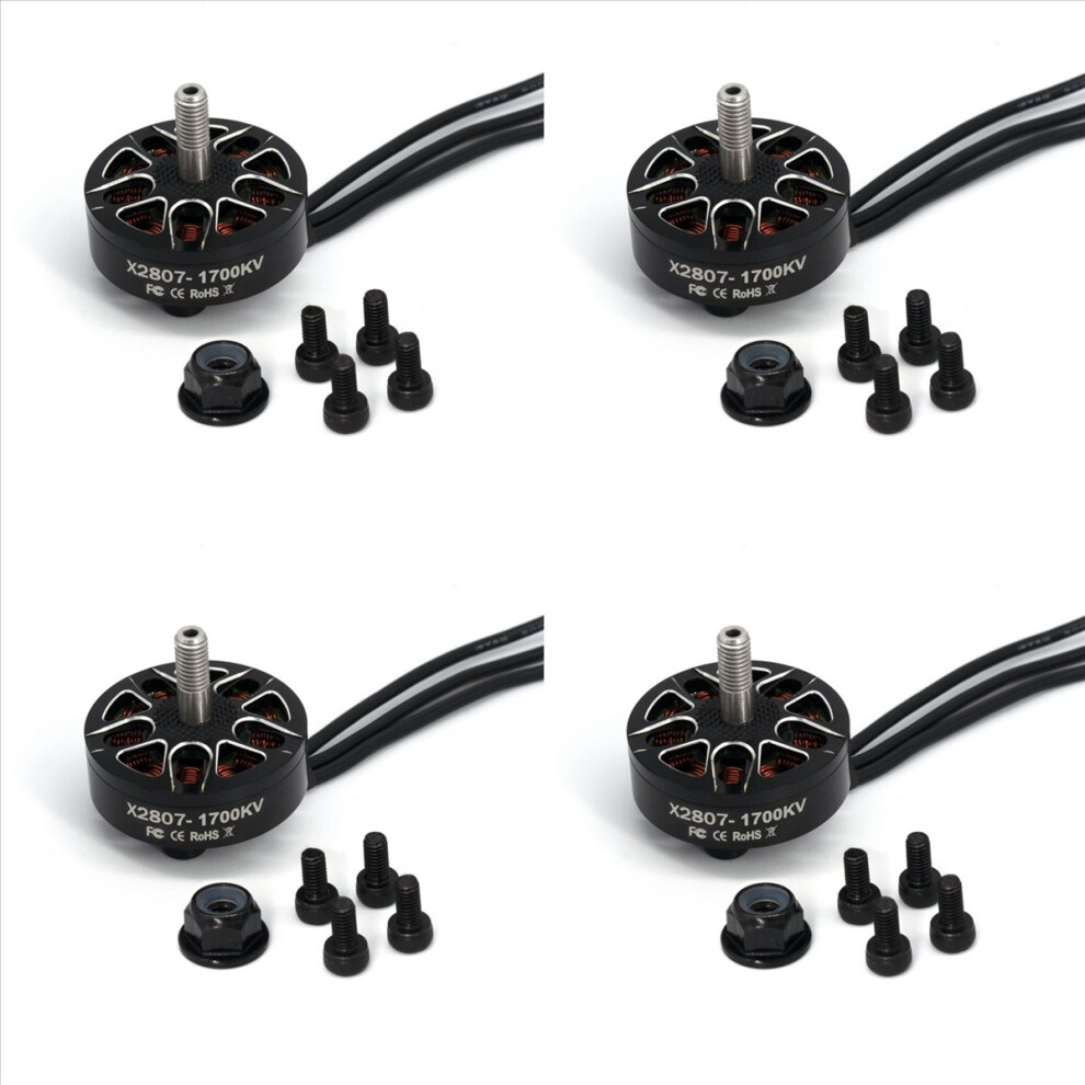 4X Parts X2807 2807 1700Kv Brushless Motor For Mark4 Fpv Freestyle 7Inch Long Range Lr7 Drones Diy 4852070779418