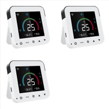 3x Tuya Smart Life Nieuwe WiFi-thermostaat DC5V Airconditioner IR-afstandsbediening Timer Temperatuur-vochtigheidssensor