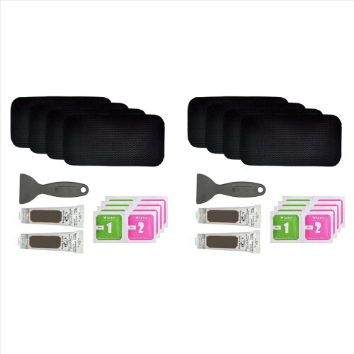 2X Trampoline Patch Repair Kit Rectangular Patches Trampoline Repair Trampoline Mat Tear or Hole
