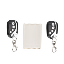 Ricevitore relè RF wireless 433 MHz Interruttore di controllo remoto Modulo a 4 canali Tecnologia di apprendimento del codice Relè di sicurezza per