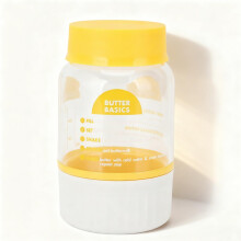 Butter Maker with BuiltIn Strainer, Manual Butter Churn for Homemade Flavored Butter Baking Cooking