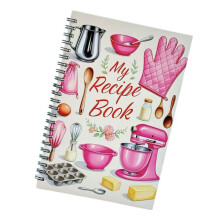 Receptplanner-notitieboekje voor thuiskoken met-Receptenboekje