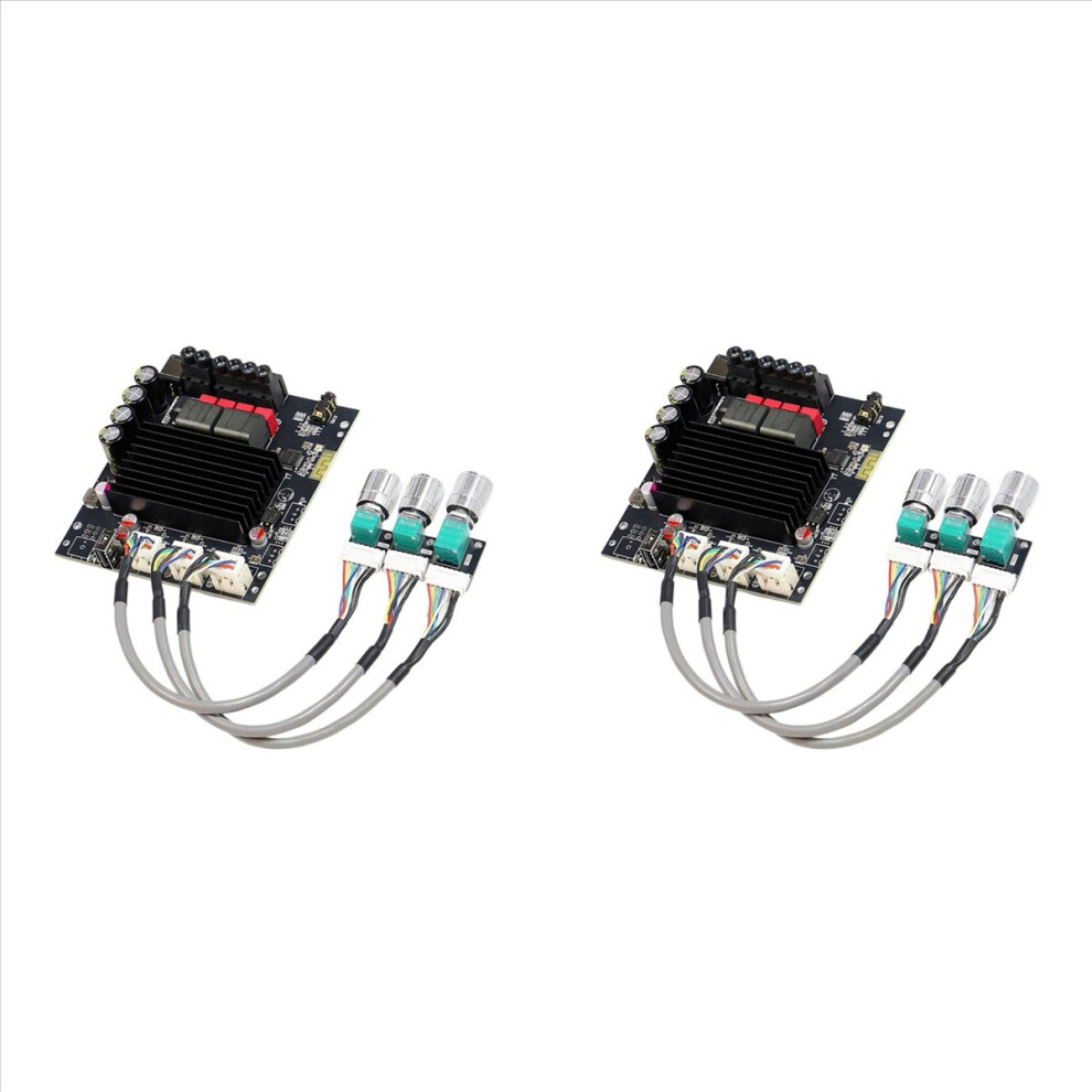 2X T1002p Upgrade 100Wx2 Bluetooth Digital Amplifier Board Audio Stereo Equalizer High Adjustment Tpa3221 B 4852070785266