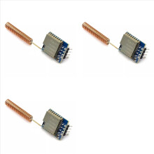 3x Ra-01 LoRa SX1278 433M Wireless Spread Spectrum Übertragungsmodul, maximale Reichweite 10 km