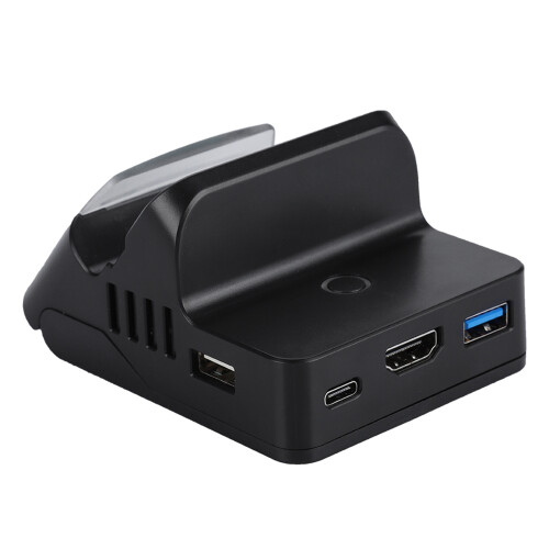 Βάση σύνδεσης διακόπτη με USB3.0 για Nintendo Switch, συμπαγής ελαφρύς προσαρμογέας με 1