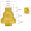 2X Diamond Core Drill Bit Set,20-35-50mm Stepped Pagoda Design Multi-Layer Conical Hole Opener 7