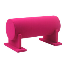 Beschermt de sieradenstandaard met fluwelen coating, T-vormige houder voor haarbanden en kettingen, stabiele opbergoplossing voor sieraden.