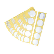 100/250PCS 45mm Silber Golden Redness Zertifikat Wafer Company-B