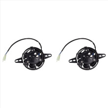 2 ventiladores de radiador para tanque de refrigeración por agua de 150-250 cc para motocicletas todoterreno, vehículos todoterreno, ATV y UTV.