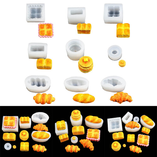 Mini-Brot-Silikonform, Fondant-Kuchenform,-B220 2